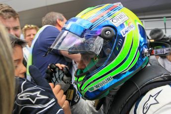 World © Octane Photographic Ltd. Williams Martini Racing FW37 – Felipe Massa. Sunday 21st June 2015, F1 Austrian GP Race Podium, Red Bull Ring, Spielberg, Austria. Digital Ref: 1320LW1L4195