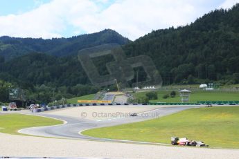 World © Octane Photographic Ltd. Friday 19th June 2015. Campos Racing – Rio Haryanto. GP2 Qualifying – Red Bull Ring, Spielberg, Austria. Digital Ref. : 1307CB5D4806