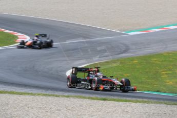 World © Octane Photographic Ltd. Friday 19th June 2015. Rapax – Sergey Sirotkin and Trident – Rene Binder. GP2 Qualifying – Red Bull Ring, Spielberg, Austria. Digital Ref. : 1307CB7D3940