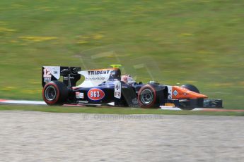 World © Octane Photographic Ltd. Friday 19th June 2015. Trident – Rene Binder. GP2 Qualifying – Red Bull Ring, Spielberg, Austria. Digital Ref. : 1307CB7D3947