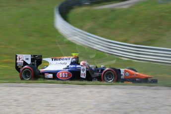 World © Octane Photographic Ltd. Friday 19th June 2015. Trident – Rene Binder. GP2 Qualifying – Red Bull Ring, Spielberg, Austria. Digital Ref. : 1307CB7D3949