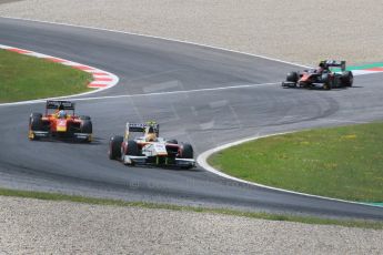 World © Octane Photographic Ltd. Friday 19th June 2015. Campos Racing – Rio Haryanto, Racing Engineering – Jordan King and ART Grand Prix – Nobuharu Matsushita. GP2 Qualifying – Red Bull Ring, Spielberg, Austria. Digital Ref. : 1307CB7D3952