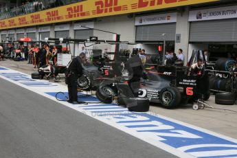 World © Octane Photographic Ltd. Sunday 21st June 2015. ART Grand Prix – Stoffel Vandoorne and Nobuharu Matsushita. GP2 Race 2 – Red Bull Ring, Spielberg, Austria. Digital Ref. : 1317CB5D5409