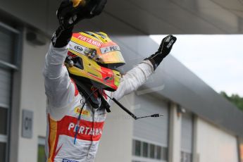 World © Octane Photographic Ltd. Sunday 21st June 2015. Campos Racing – Rio Haryanto. GP2 Race 2 – Red Bull Ring, Spielberg, Austria. Digital Ref. : 1317CB7D7084