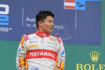 World © Octane Photographic Ltd. Sunday 21st June 2015. Campos Racing – Rio Haryanto. GP2 Race 2 – Red Bull Ring, Spielberg, Austria. Digital Ref. : 1317CB7D7263