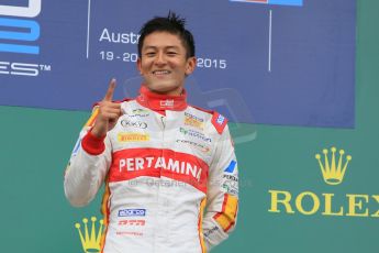 World © Octane Photographic Ltd. Sunday 21st June 2015. Campos Racing – Rio Haryanto. GP2 Race 2 – Red Bull Ring, Spielberg, Austria. Digital Ref. : 1317CB7D7277