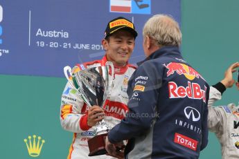 World © Octane Photographic Ltd. Sunday 21st June 2015. Campos Racing – Rio Haryanto. GP2 Race 2 – Red Bull Ring, Spielberg, Austria. Digital Ref. : 1317CB7D7288