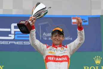 World © Octane Photographic Ltd. Sunday 21st June 2015. Campos Racing – Rio Haryanto. GP2 Race 2 – Red Bull Ring, Spielberg, Austria. Digital Ref. : 1317CB7D7293