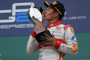World © Octane Photographic Ltd. Sunday 21st June 2015. Campos Racing – Rio Haryanto. GP2 Race 2 – Red Bull Ring, Spielberg, Austria. Digital Ref. : 1317LB1D9190