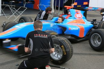 World © Octane Photographic Ltd. Friday 19th June 2015. Jenzer Motorsport – Ralph Boschung. GP3 Practice tyre change – Red Bull Ring, Spielberg, Austria. Digital Ref. : 1309CB5D4726
