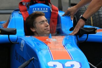 World © Octane Photographic Ltd. Friday 19th June 2015. Jenzer Motorsport – Ralph Boschung. GP3 Practice tyre change – Red Bull Ring, Spielberg, Austria. Digital Ref. : 1309CB7D3114