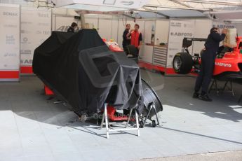 World © Octane Photographic Ltd. Sunday 21st June 2015. Arden International – Kevin Ceccon will not start today's race due to damage sustained in race 1. GP3 Race 2 – Red Bull Ring, Spielberg, Austria. Digital Ref. : 1316CB5D5313