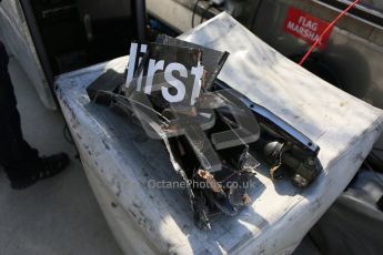 World © Octane Photographic Ltd. Sunday 21st June 2015. Wreckage from yesterday's accident. GP3 Race 2 – Red Bull Ring, Spielberg, Austria. Digital Ref. : 1316CB5D5323