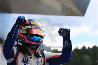 World © Octane Photographic Ltd. Sunday 21st June 2015. Trident – Oscar Tunjo. GP3 Race 2 – Red Bull Ring, Spielberg, Austria. Digital Ref. : 1316CB7D6875