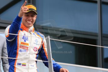 World © Octane Photographic Ltd. Sunday 21st June 2015. Trident – Oscar Tunjo. GP3 Race 2 – Red Bull Ring, Spielberg, Austria. Digital Ref. : 1316CB7D6900