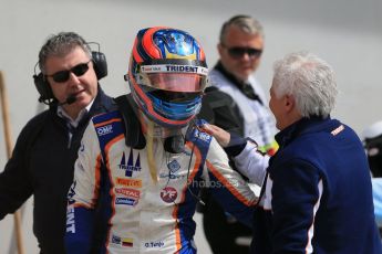 World © Octane Photographic Ltd. Sunday 21st June 2015. Trident – Oscar Tunjo. GP3 Race 2 – Red Bull Ring, Spielberg, Austria. Digital Ref. : 1316LB1D8912