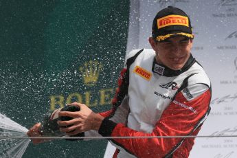 World © Octane Photographic Ltd. Sunday 21st June 2015. ART Grand Prix – Esteban Ocon (3rd - later disqualified). GP3 Race 2 – Red Bull Ring, Spielberg, Austria. Digital Ref. : 1316LB1D9042