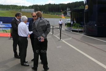 World © Octane Photographic Ltd. Bernie Ecclestone. Sunday 21st June 2015, F1 GP Paddock, Red Bull Ring, Spielberg, Austria. Digital Ref: 1315LW1L3770