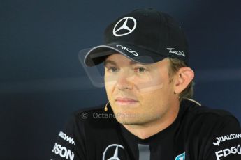 World © Octane Photographic Ltd. Mercedes AMG Petronas F1 W06 Hybrid – Nico Rosberg. Thursday 18th June 2015, F1 Thursday Drivers’ Press Conference, Red Bull Ring, Spielberg, Austria. Digital Ref: 1303LB1D4724