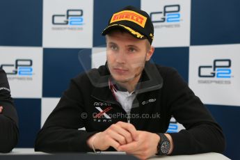 World © Octane Photographic Ltd. Saturday 20th June 2015. Rapax – Sergey Sirotkin. GP2 Race 1 - Press Conference – Red Bull Ring, Spielberg, Austria. Digital Ref. : 1313CB5D5291
