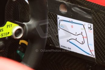 World © Octane Photographic Ltd. Saturday 20th June 2015. Racing Engineering – Red Bull Ring circuit mao inside cockpit. GP2 Race 1 – Red Bull Ring, Spielberg, Austria. Digital Ref. : 1313CB7D5268