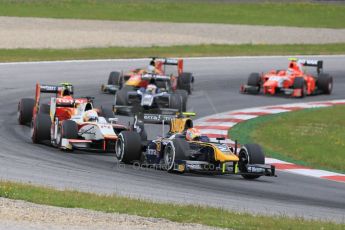 World © Octane Photographic Ltd. Saturday 20th June 2015. DAMS – Alex Lynn. GP2 Race 1 – Red Bull Ring, Spielberg, Austria. Digital Ref. : 1313CB7D6352