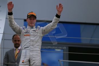 World © Octane Photographic Ltd. Saturday 20th June 2015. ART Grand Prix – Stoffel Vandoorne. GP2 Race 1 - Podium– Red Bull Ring, Spielberg, Austria. Digital Ref. : 1313LB1D8477