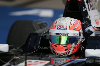 World © Octane Photographic Ltd. Saturday 20th June 2015. Trident – Luca Ghiotto (1st). GP3 Race 1Parc Ferme – Red Bull Ring, Spielberg, Austria. Digital Ref. : 1314LB1D8601