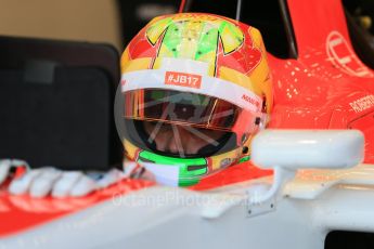 World © Octane Photographic Ltd. Manor Marussia F1 Team MR03B – Roberto Merhi. Saturday 22nd August 2015, F1 Belgian GP Practice 3, Spa-Francorchamps, Belgium. Digital Ref: 1376LB1D0073