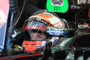 World © Octane Photographic Ltd. McLaren Honda MP4/30 - Jenson Button. Saturday 22nd August 2015, F1 Belgian GP Practice 3, Spa-Francorchamps, Belgium. Digital Ref: 1376LB1D0083
