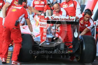 World © Octane Photographic Ltd. Scuderia Ferrari SF15-T – Sebastian Vettel. Saturday 22nd August 2015, F1 Belgian GP Practice 3, Spa-Francorchamps, Belgium. Digital Ref: 1376LB1D0150
