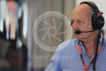 World © Octane Photographic Ltd. McLaren Honda - Ron Dennis. Saturday 22nd August 2015, F1 Belgian GP Practice 3, Spa-Francorchamps, Belgium. Digital Ref: 1376LB1D0154