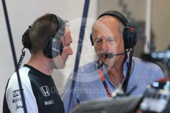 World © Octane Photographic Ltd. McLaren Honda - Ron Dennis. Saturday 22nd August 2015, F1 Belgian GP Practice 3, Spa-Francorchamps, Belgium. Digital Ref: 1376LB1D0181