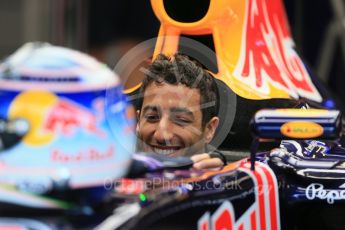 World © Octane Photographic Ltd. Infiniti Red Bull Racing RB11 – Daniel Ricciardo. Saturday 22nd August 2015, F1 Belgian GP Practice 3, Spa-Francorchamps, Belgium. Digital Ref: 1376LB1D9811