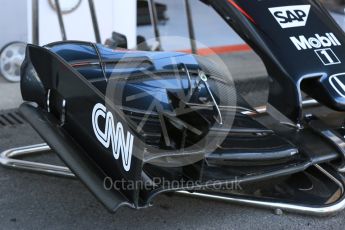 World © Octane Photographic Ltd. McLaren Honda MP4/30. Saturday 22nd August 2015, F1 Belgian GP Practice 3, Spa-Francorchamps, Belgium. Digital Ref: 1376LB5D9278