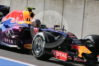 World © Octane Photographic Ltd. Infiniti Red Bull Racing RB11 – Daniil Kvyat. Saturday 22nd August 2015, F1 Belgian GP Practice 3, Spa-Francorchamps, Belgium. Digital Ref: 1376LB5D9386