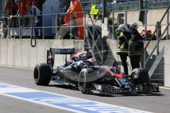 World © Octane Photographic Ltd. McLaren Honda MP4/30 - Jenson Button. Saturday 22nd August 2015, F1 Belgian GP Practice 3, Spa-Francorchamps, Belgium. Digital Ref: 1376LB5D9398