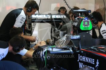 World © Octane Photographic Ltd. McLaren Honda MP4/30 – Fernando Alonso. Saturday 22nd August 2015, F1 Belgian GP Practice 3, Spa-Francorchamps, Belgium. Digital Ref: 1376LB5D9432