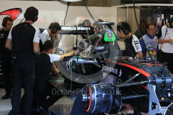 World © Octane Photographic Ltd. McLaren Honda MP4/30 – Fernando Alonso. Saturday 22nd August 2015, F1 Belgian GP Practice 3, Spa-Francorchamps, Belgium. Digital Ref: 1376LB5D9434