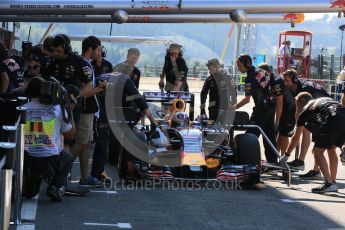 World © Octane Photographic Ltd. Infiniti Red Bull Racing RB11 – Daniel Ricciardo. Saturday 22nd August 2015, F1 Belgian GP Practice 3, Spa-Francorchamps, Belgium. Digital Ref: 1376LB5D9458