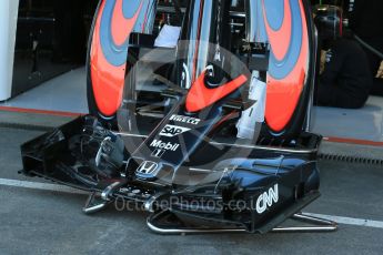 World © Octane Photographic Ltd. McLaren Honda MP4/30 body work. Friday 21st August 2015, F1 Belgian GP Pitlane, Spa-Francorchamps, Belgium. Digital Ref: 1379LB1D7485