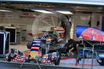 World © Octane Photographic Ltd. Scuderia Toro Rosso STR10 nose – Max Verstappen. Friday 21st August 2015, F1 Belgian GP Pitlane, Spa-Francorchamps, Belgium. Digital Ref: 1379LB1D7523