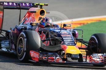 World © Octane Photographic Ltd. Infiniti Red Bull Racing RB11 – Daniil Kvyat. Friday 21st August 2015, F1 Belgian GP Practice 1, Spa-Francorchamps, Belgium. Digital Ref: 1373LB1D7765