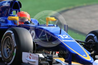 World © Octane Photographic Ltd. Sauber F1 Team C34-Ferrari – Felipe Nasr. Friday 21st August 2015, F1 Belgian GP Practice 1, Spa-Francorchamps, Belgium. Digital Ref: 1373LB1D7834