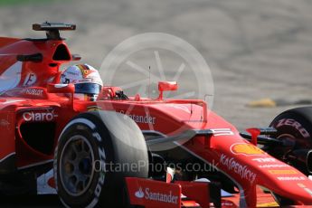World © Octane Photographic Ltd. Scuderia Ferrari SF15-T – Sebastian Vettel. Friday 21st August 2015, F1 Belgian GP Practice 1, Spa-Francorchamps, Belgium. Digital Ref: 1373LB1D7877