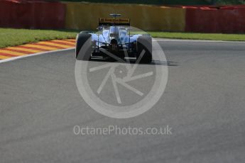 World © Octane Photographic Ltd. Sauber F1 Team C34-Ferrari – Marcus Ericsson. Friday 21st August 2015, F1 Belgian GP Practice 1, Spa-Francorchamps, Belgium. Digital Ref: 1373LB1D7963