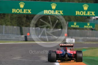 World © Octane Photographic Ltd. Scuderia Ferrari SF15-T – Sebastian Vettel. Friday 21st August 2015, F1 Belgian GP Practice 1, Spa-Francorchamps, Belgium. Digital Ref: 1373LB1D8100