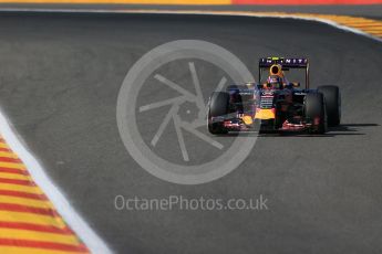 World © Octane Photographic Ltd. Infiniti Red Bull Racing RB11 – Daniil Kvyat. Friday 21st August 2015, F1 Belgian GP Practice 1, Spa-Francorchamps, Belgium. Digital Ref: 1373LB1D8191