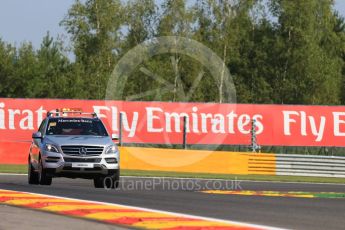 World © Octane Photographic Ltd. Mercedes Medical Car. Friday 21st August 2015, F1 Belgian GP Practice 1, Spa-Francorchamps, Belgium. Digital Ref: 1373LB7D4715