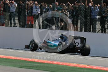 Rosberg. Friday 21st August 2015, F1 Belgian GP Practice 2, Spa-Francorchamps, Belgium. Digital Ref: 1375LB1D8391